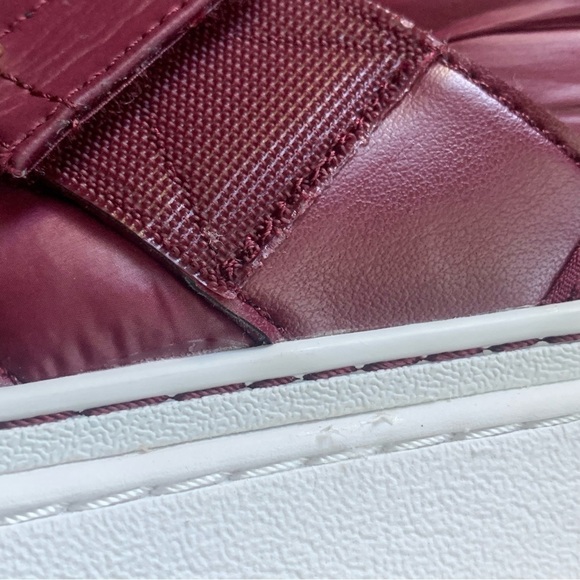 Michael Kors Stirling Embellished Quilted Recycled Polyester High-Top Sneaker - Picture 8 of 13